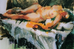 Kerstine, 2001, 120x150cm, oil on canvas