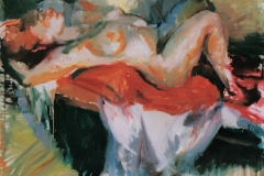 Cristina, 2001, 120x180cm, oil on canvas
