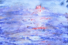 Das Meer in mir, 2011, 40x50cm, Acryl und Gouache auf Leinwand