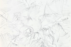 Studie - Abstrakt, 2004, 42x29,5cm, Bleistift auf Papier